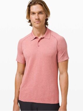 Lululemon Metal Vent Tech Polo 2.0
Misty Pink / Cherry Tint